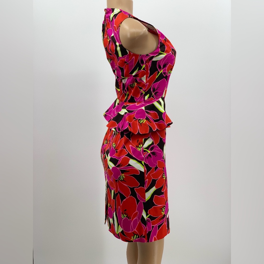 Kate Spade Floral Peplum Dress - Picture 6 of 8